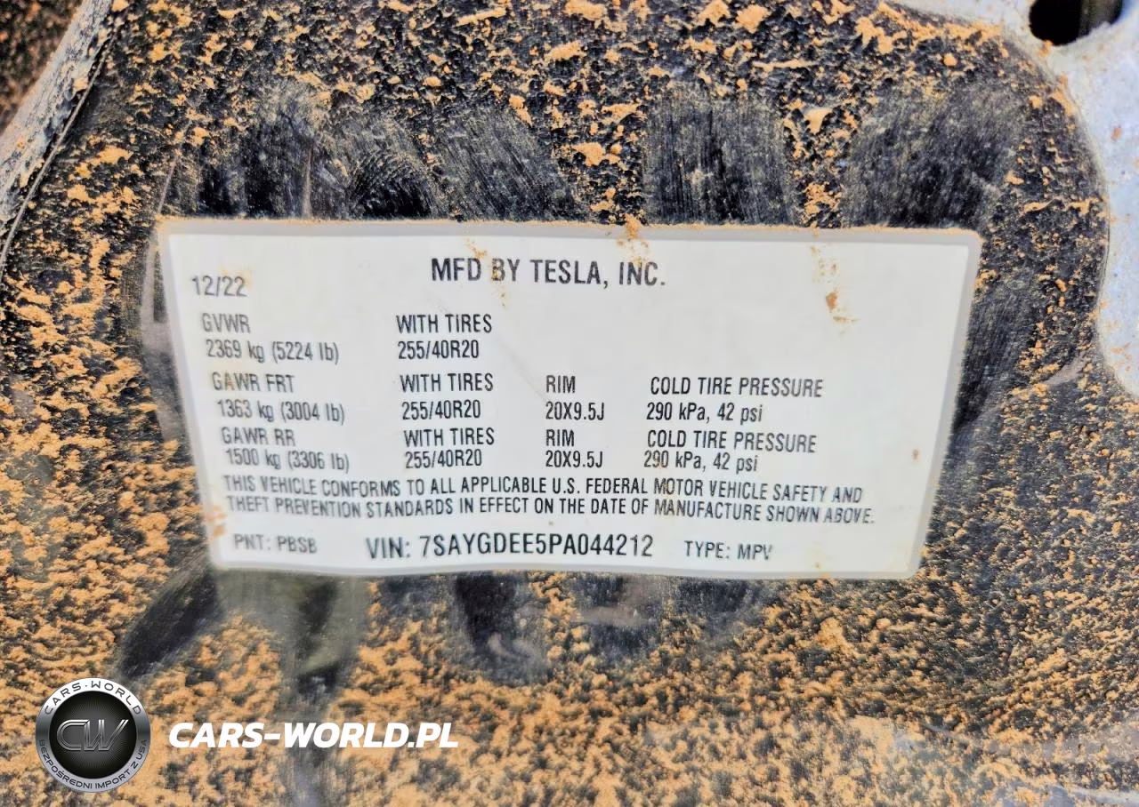 2023 Tesla Model Y Awd-Long Range Dual Motor All-Wheel Drive VIN:7SAYGDEE5PA044212 - 13