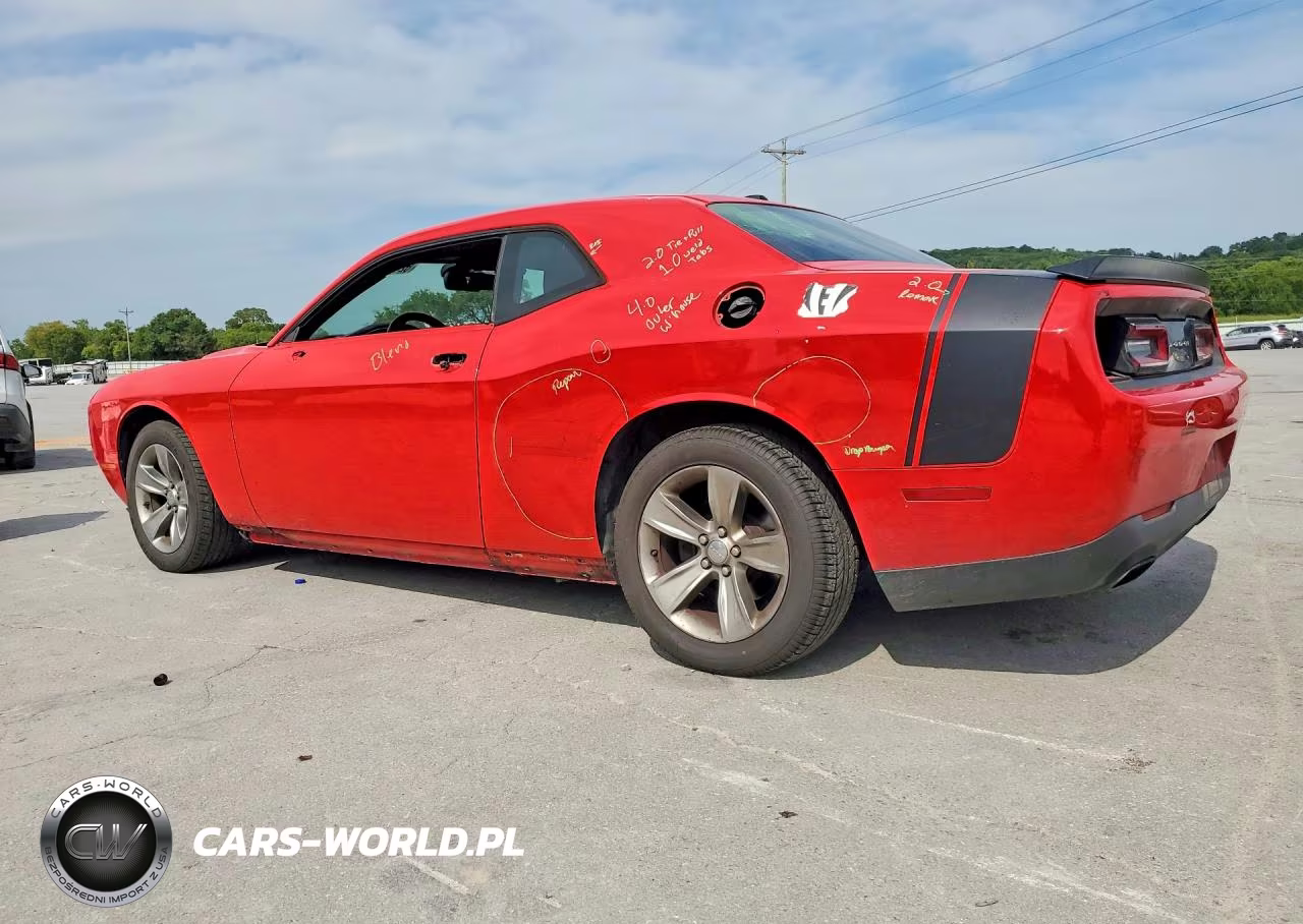 2016 Dodge Challenger Sxt VIN:2C3CDZAG8GH200815 - 2