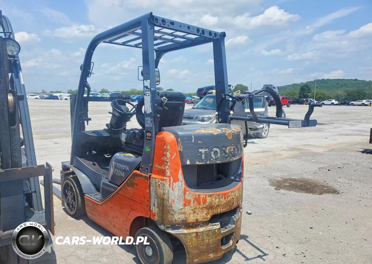 2019 Toyota 8Fgcu20 Forklift VIN:00181 - 3