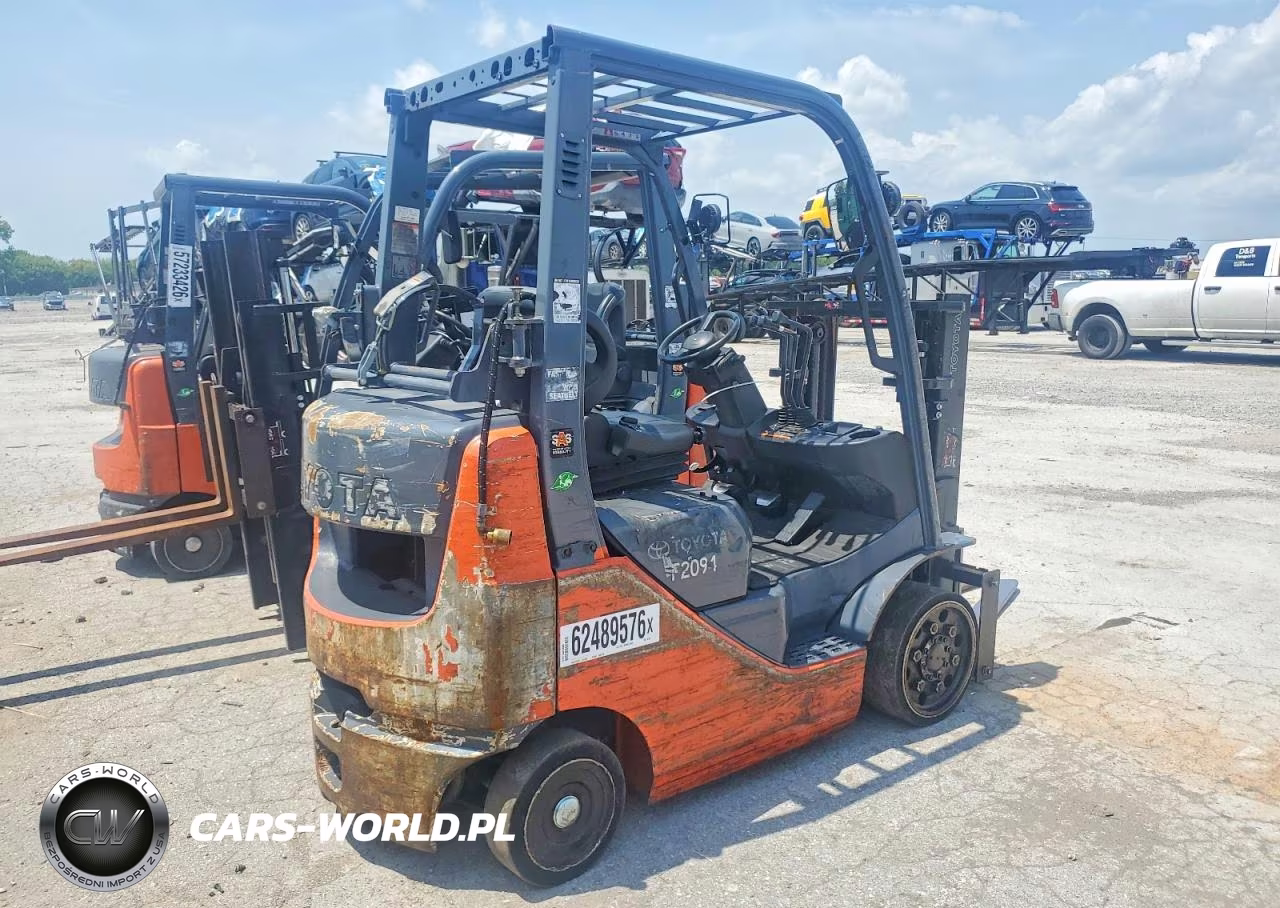 2019 Toyota 8Fgcu20 Forklift VIN:00181 - 4