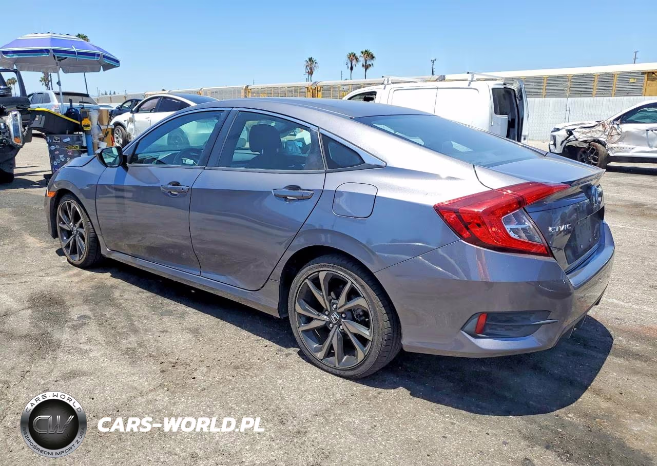 2020 Honda Civic Sport VIN:2HGFC2F81LH501300 - 2