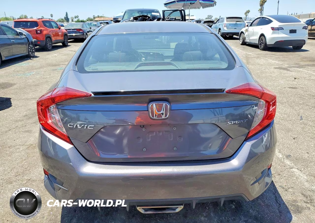 2020 Honda Civic Sport VIN:2HGFC2F81LH501300 - 6