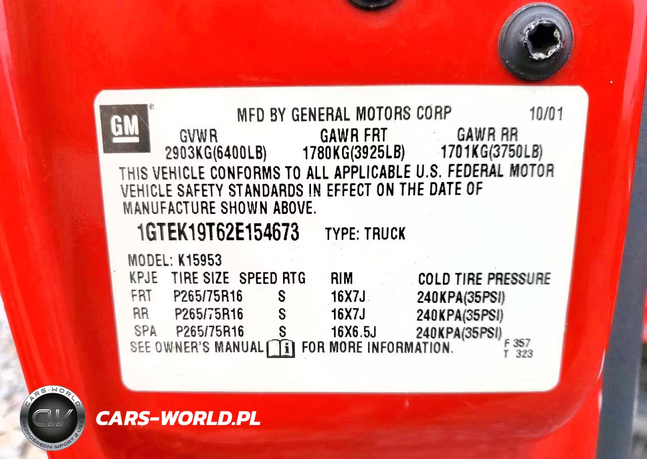 2002 GMC New Sierra K1500 VIN:1GTEK19T62E154673 - 12