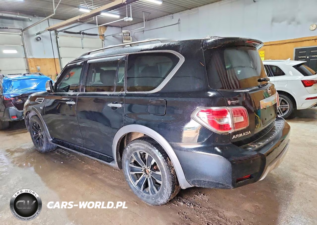 2017 Nissan Armada Platinum VIN:JN8AY2NC3H9511712 - 2