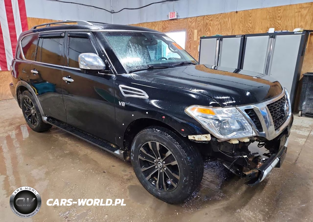 2017 Nissan Armada Platinum VIN:JN8AY2NC3H9511712 - 4