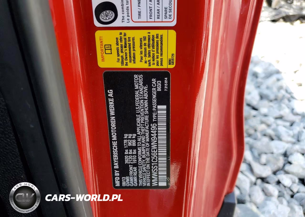 2014 Mini Cooper Paceman VIN:WMWSS1C56EWN94496 - 12