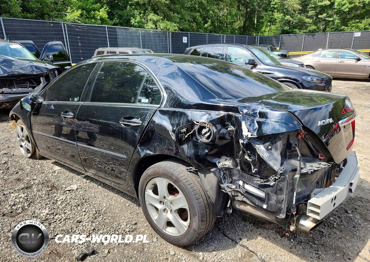 2008 Acura Rl VIN:JH4KB16608C002456 - 2