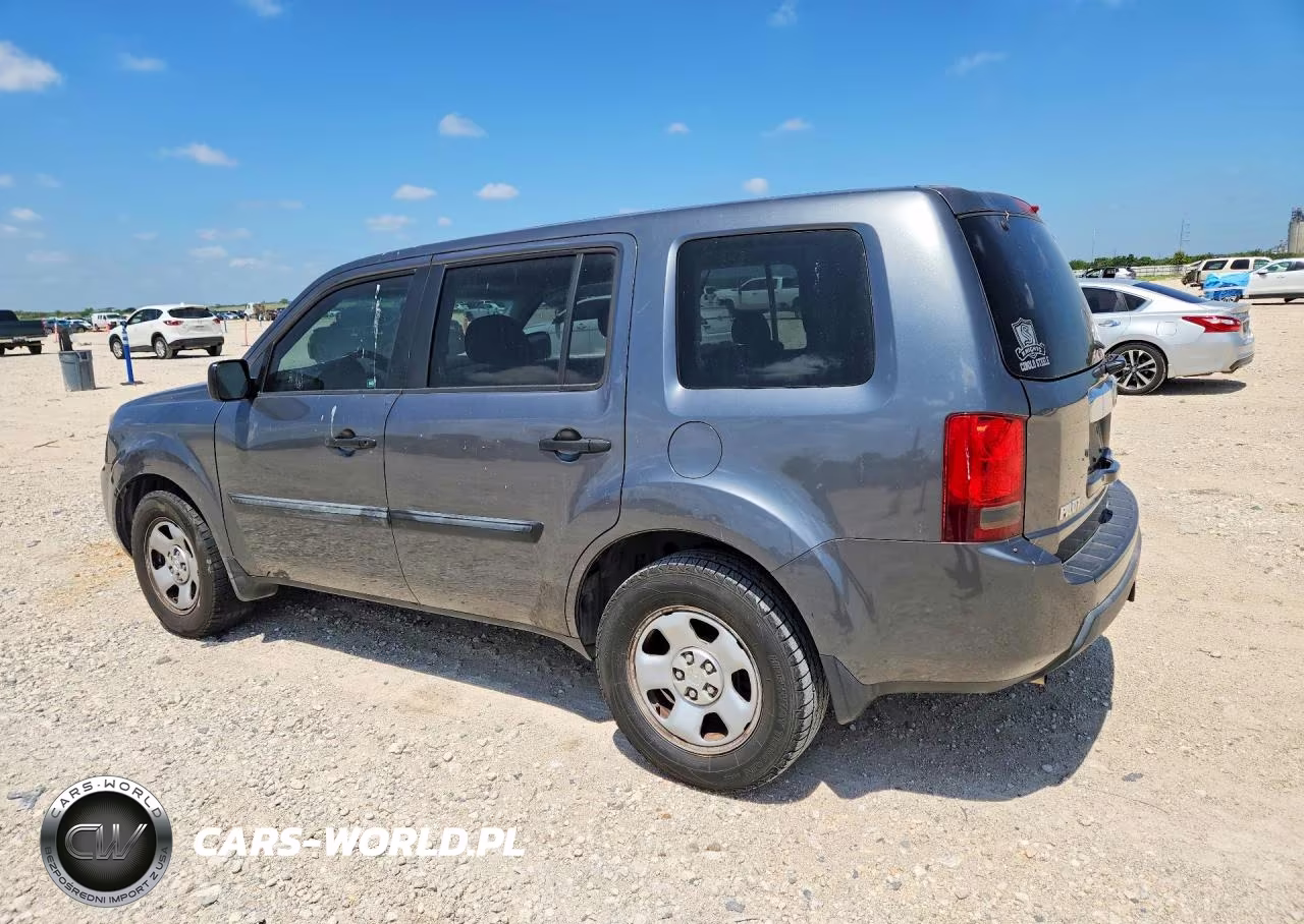 2011 Honda Pilot Lx VIN:5FNYF3H21BB025065 - 2