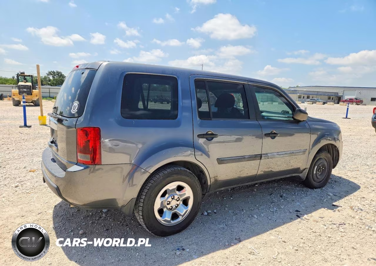 2011 Honda Pilot Lx VIN:5FNYF3H21BB025065 - 3