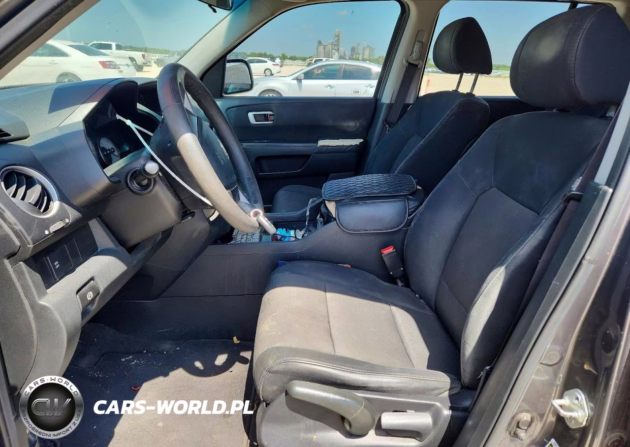 2011 Honda Pilot Lx VIN:5FNYF3H21BB025065 - 7