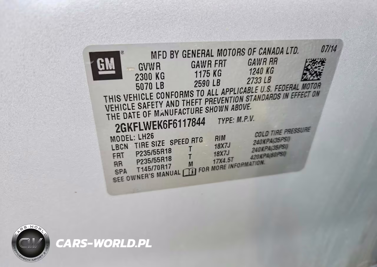 2015 GMC Terrain Sle VIN:2GKFLWEK6F6117844 - 13