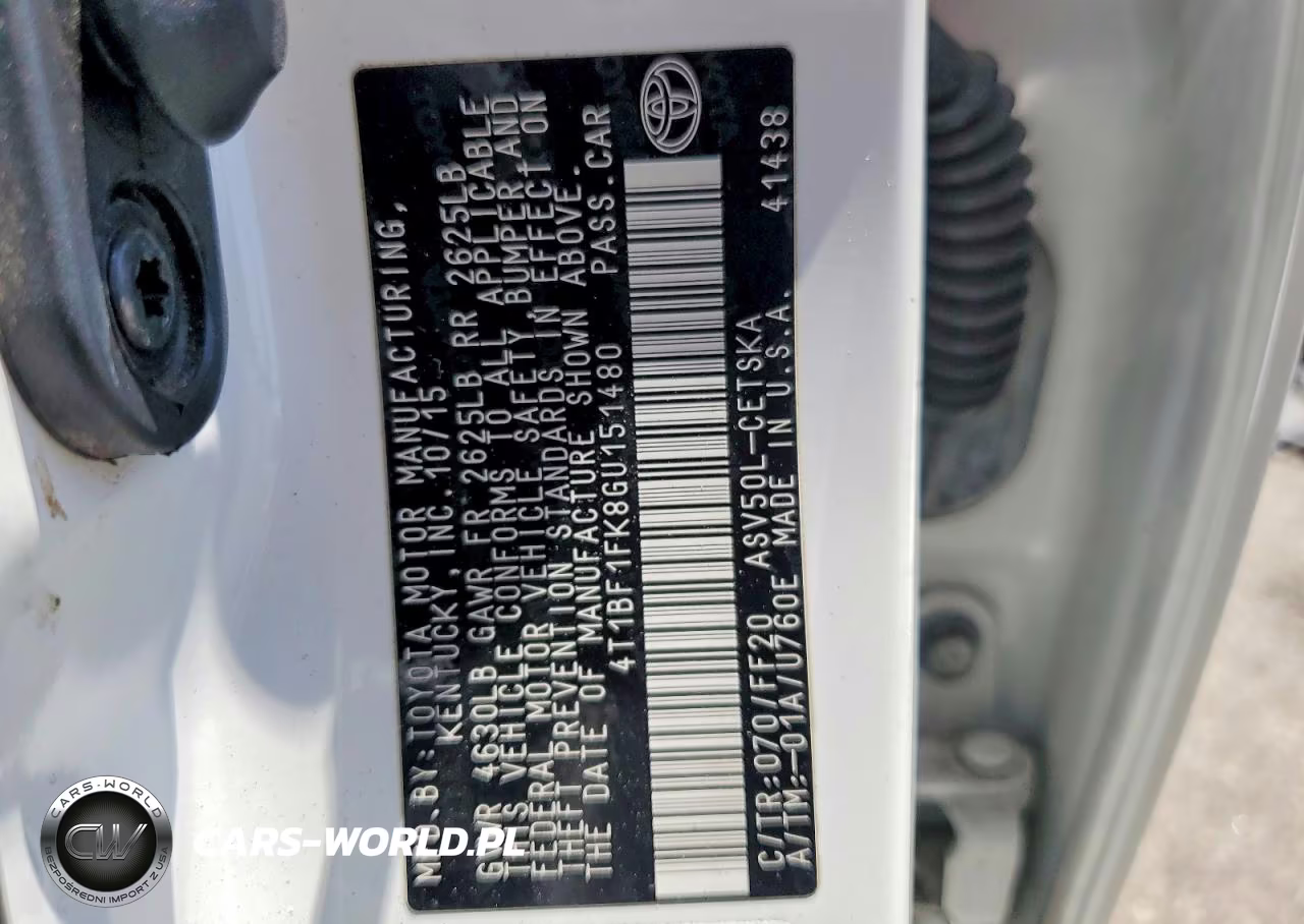 2016 Toyota Camry Base VIN:4T1BF1FK8GU151480 - 13