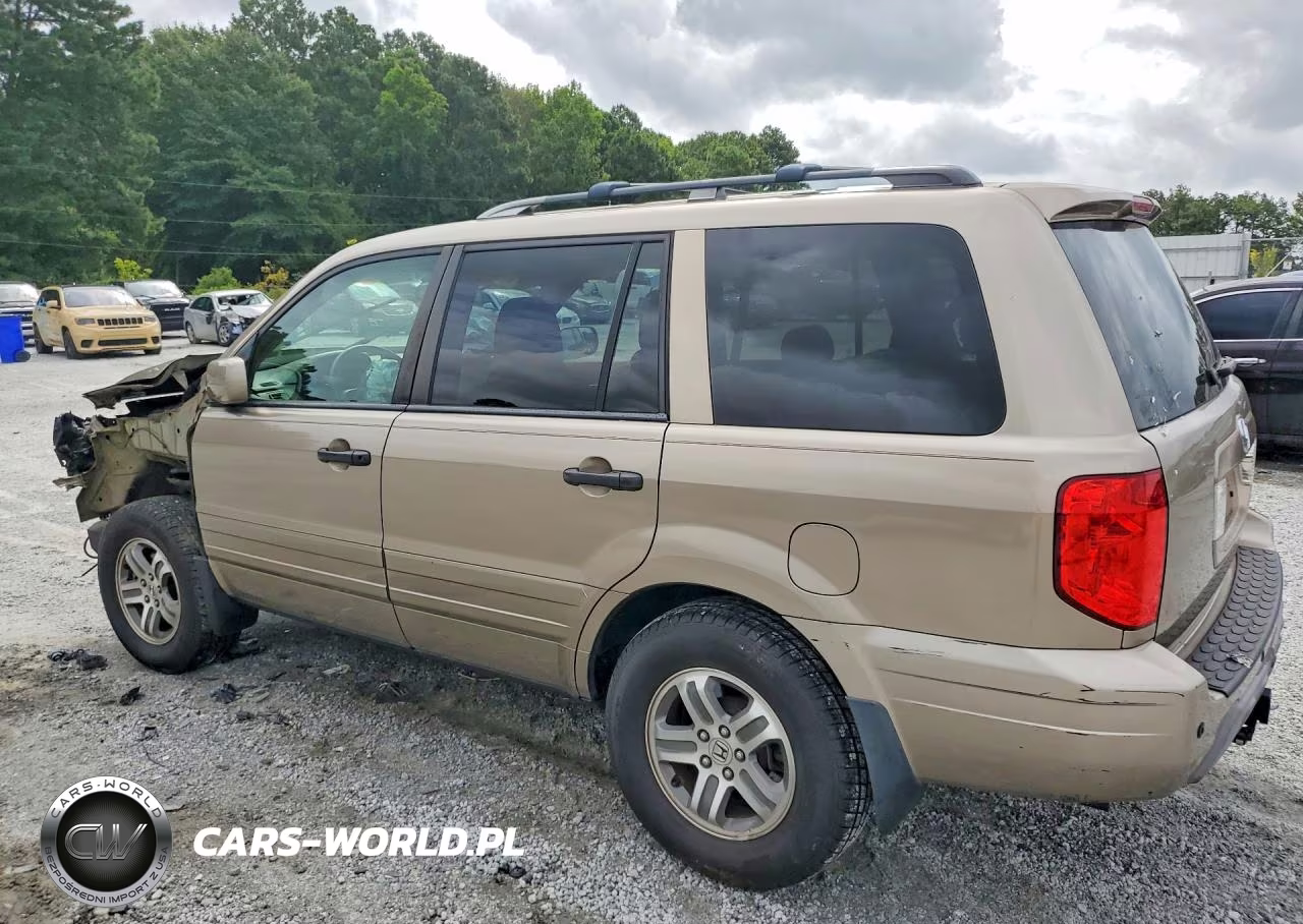 2004 Honda Pilot Exl VIN:2HKYF18524H557122 - 2