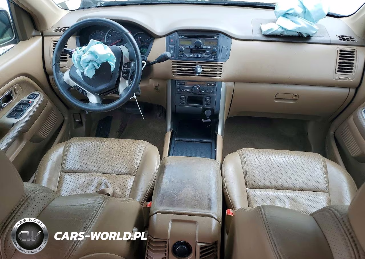 2004 Honda Pilot Exl VIN:2HKYF18524H557122 - 8