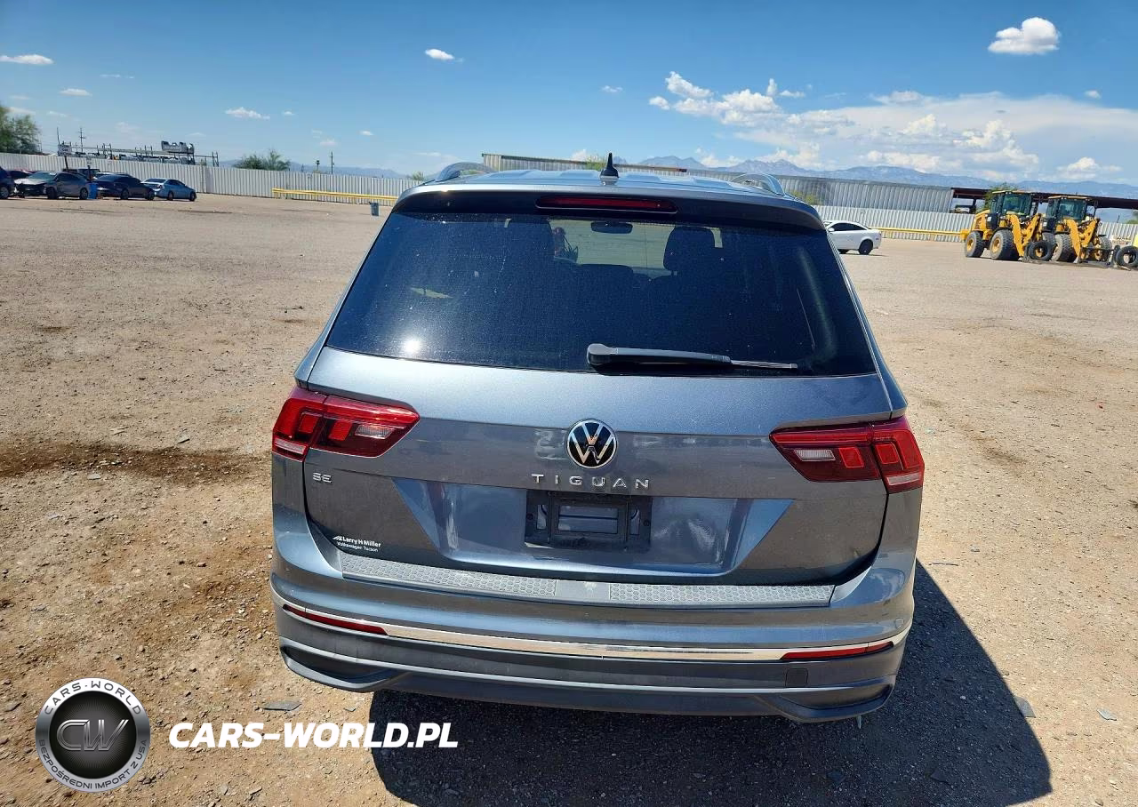 2023 Volkswagen Tiguan Se VIN:3VV3B7AX9PM110243 - 6
