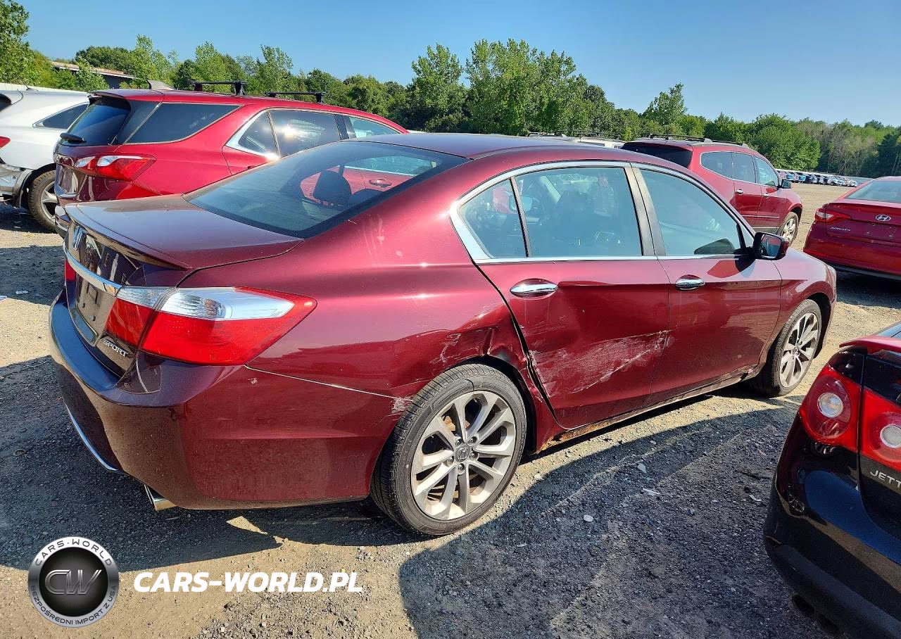 2013 Honda Accord Sport VIN:1HGCR2F54DA262798 - 3