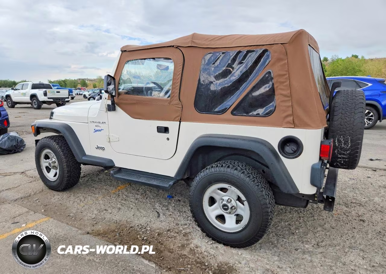 1997 Jeep Wrangler - Tj Sport VIN:1J4FY19S5VP433027 - 2