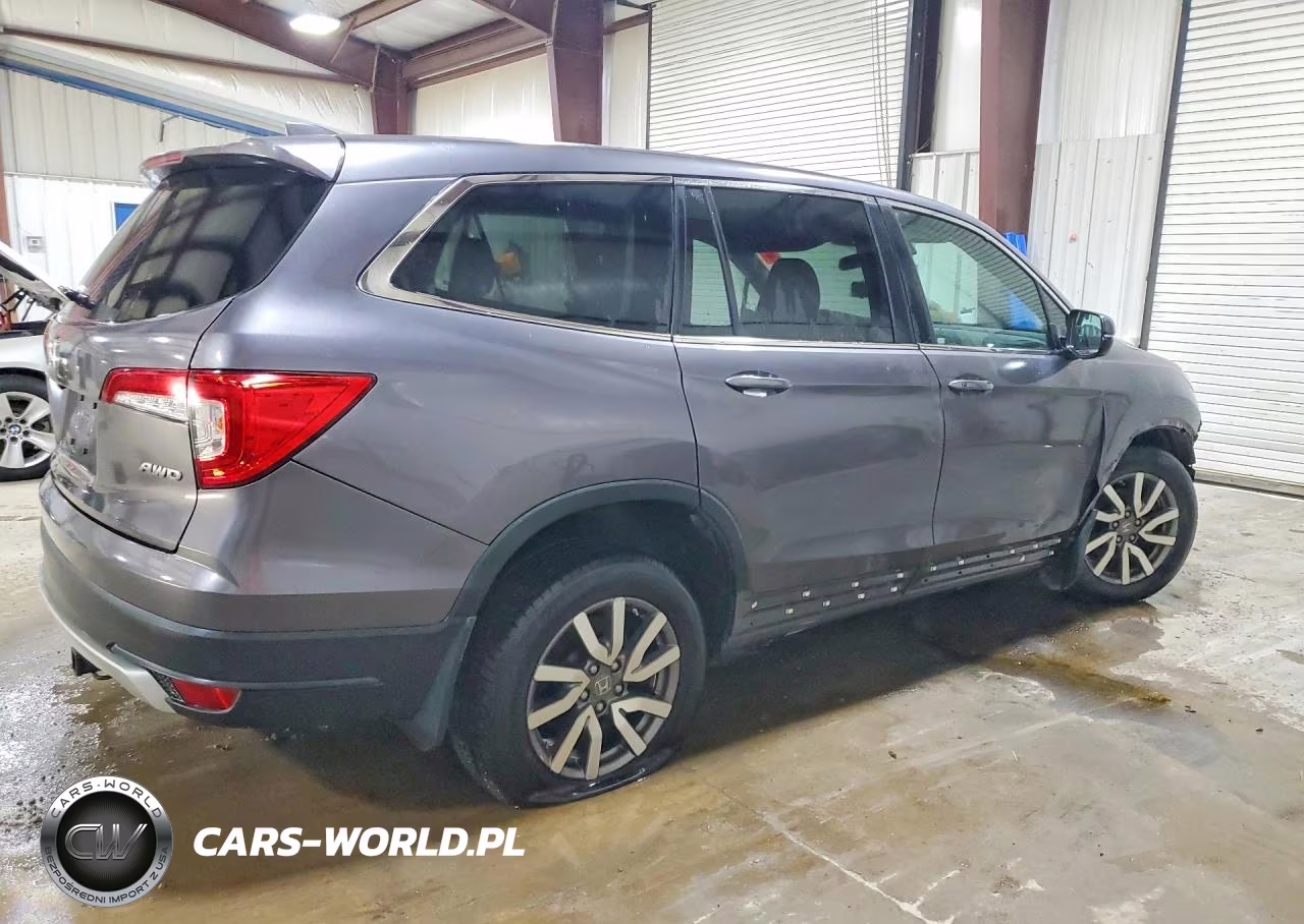 2021 Honda Pilot Ex VIN:5FNYF6H3XMB011212 - 3