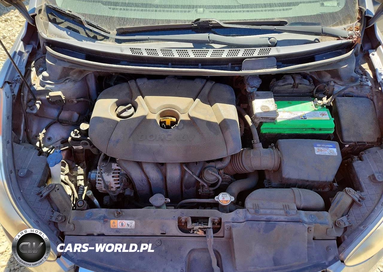 2012 Hyundai Elantra Gls VIN:KMHDH4AE4CU357573 - 11