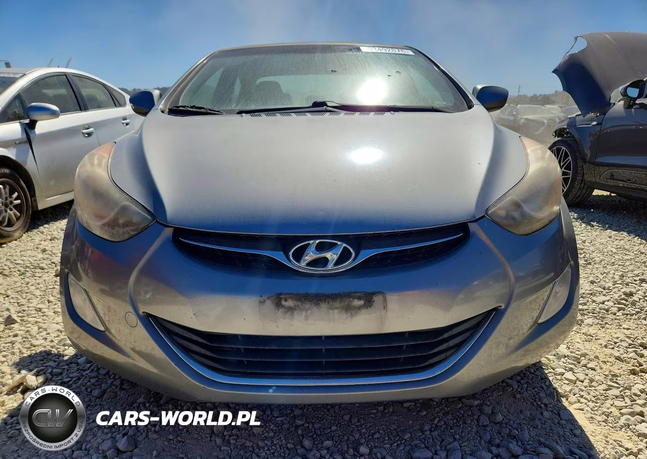 2012 Hyundai Elantra Gls VIN:KMHDH4AE4CU357573 - 5