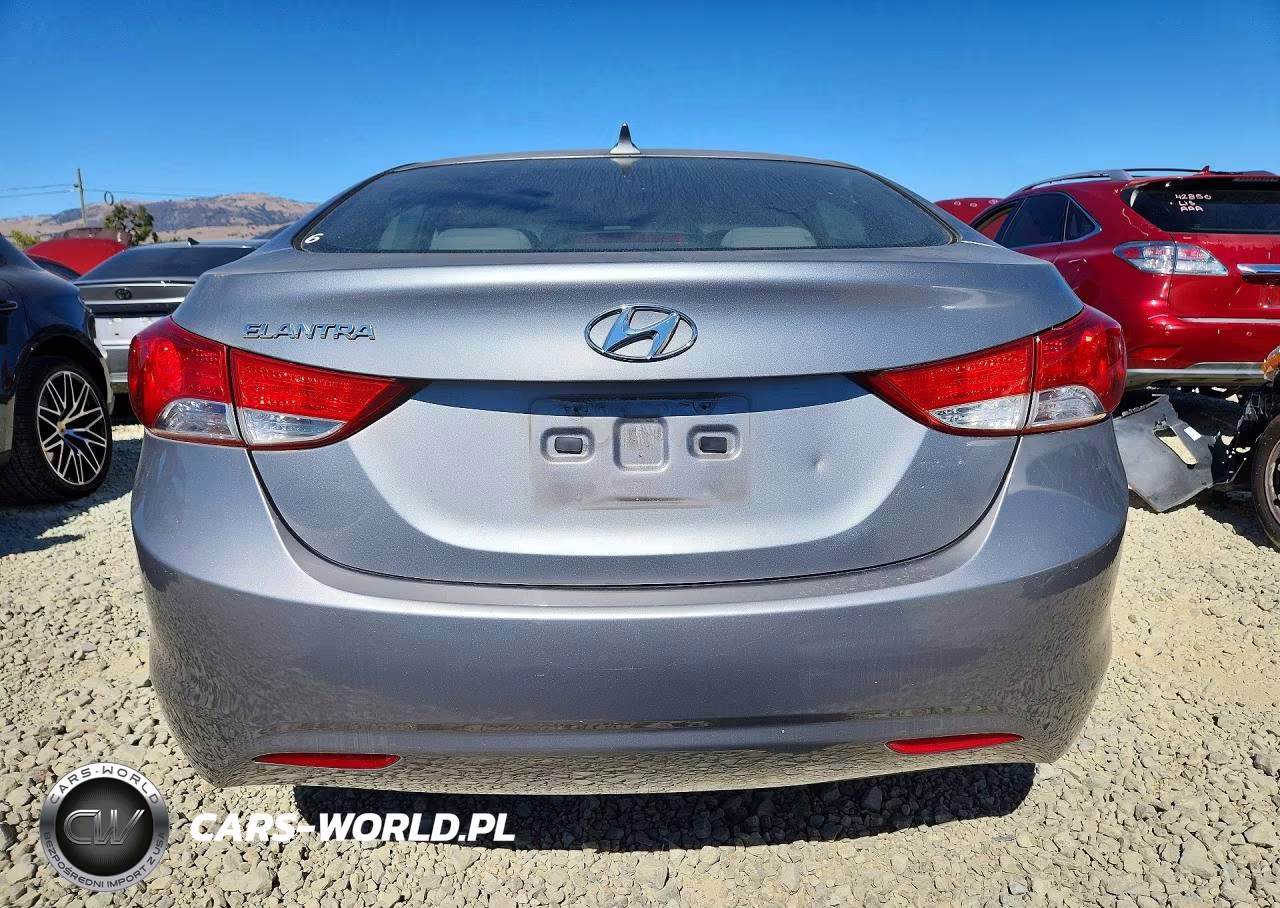 2012 Hyundai Elantra Gls VIN:KMHDH4AE4CU357573 - 6