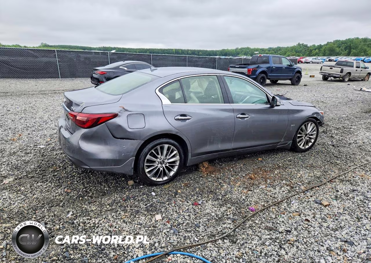 2019 Infiniti Q50 3.0T Luxe VIN:JN1EV7AR0KM592589 - 3