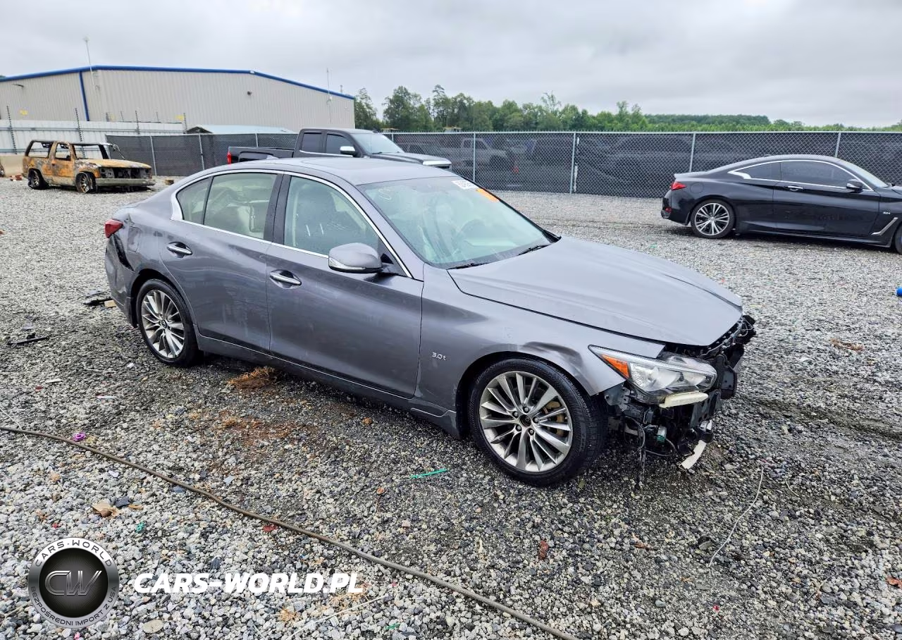 2019 Infiniti Q50 3.0T Luxe VIN:JN1EV7AR0KM592589 - 4