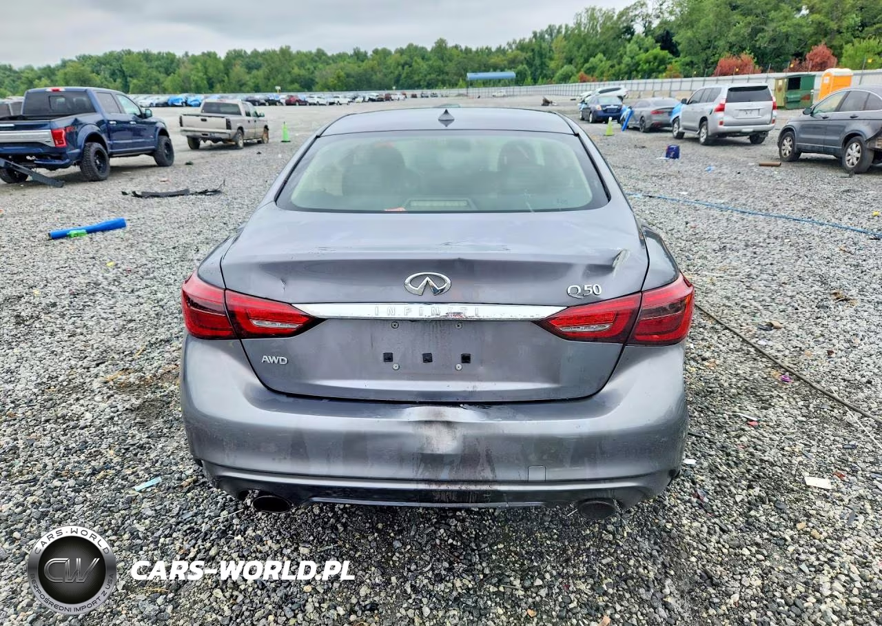 2019 Infiniti Q50 3.0T Luxe VIN:JN1EV7AR0KM592589 - 6