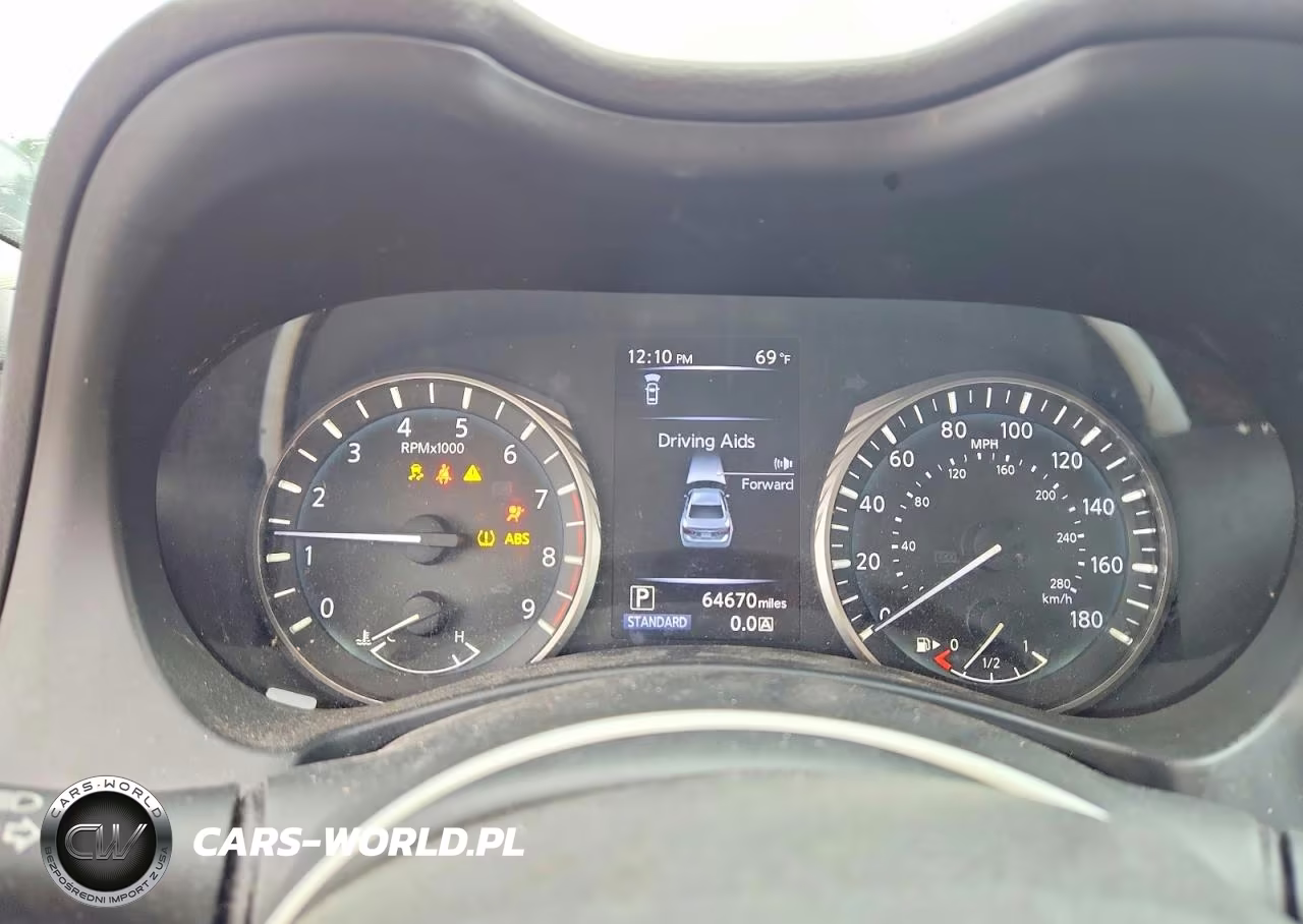 2019 Infiniti Q50 3.0T Luxe VIN:JN1EV7AR0KM592589 - 9