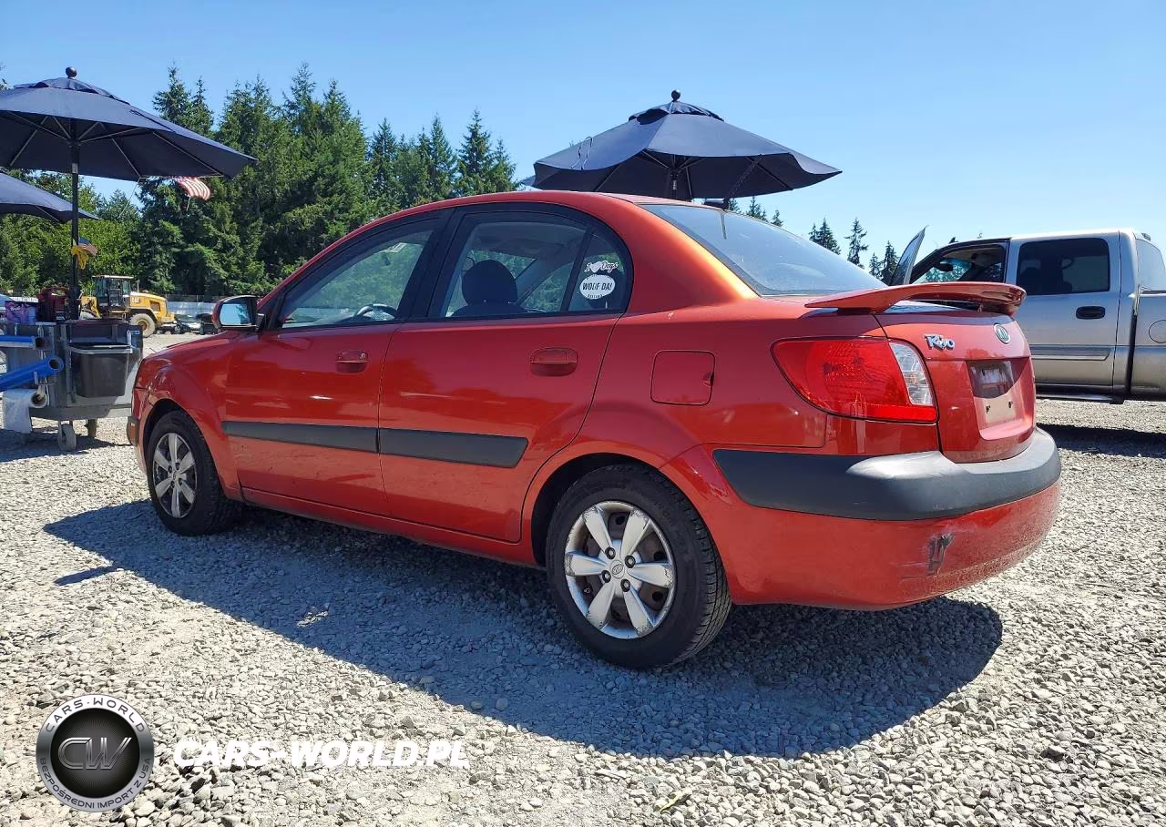 2009 Kia Rio Base VIN:KNADE223896551029 - 2