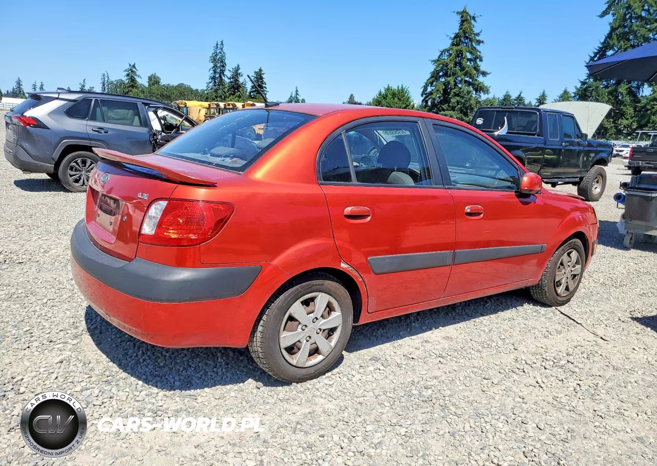 2009 Kia Rio Base VIN:KNADE223896551029 - 3