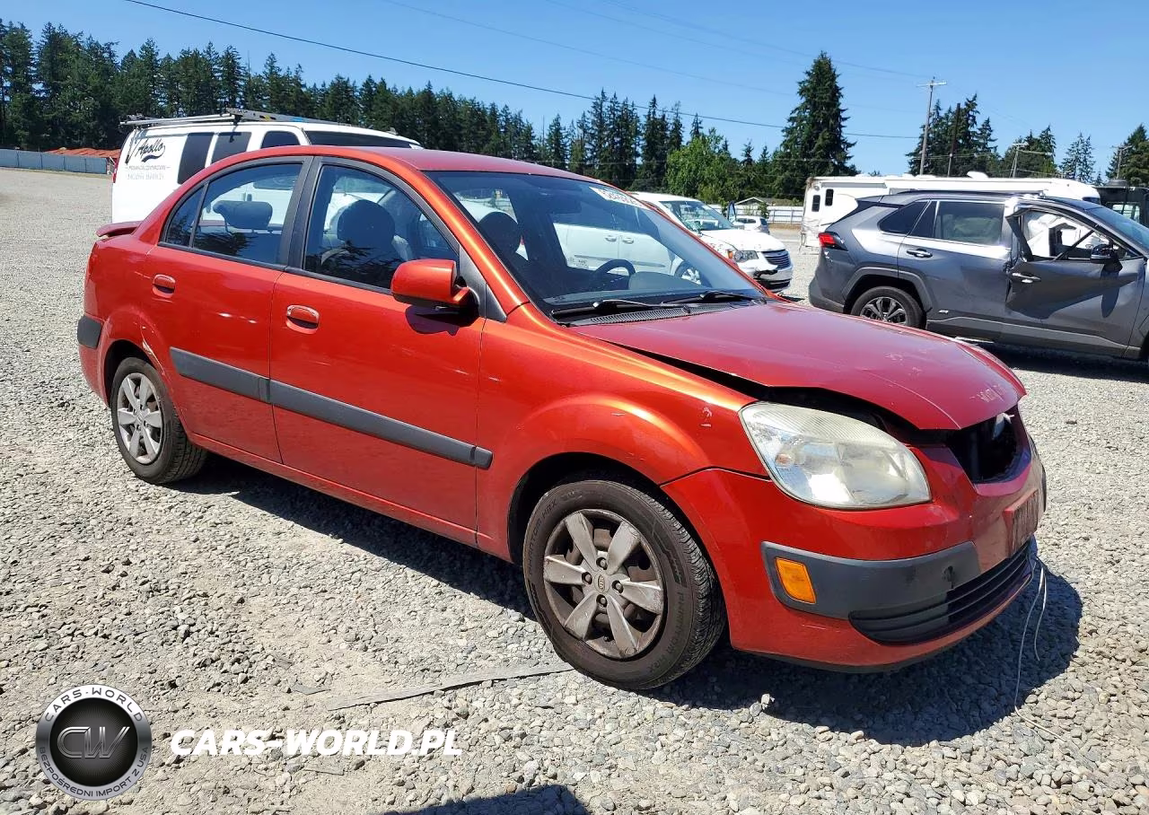 2009 Kia Rio Base VIN:KNADE223896551029 - 4