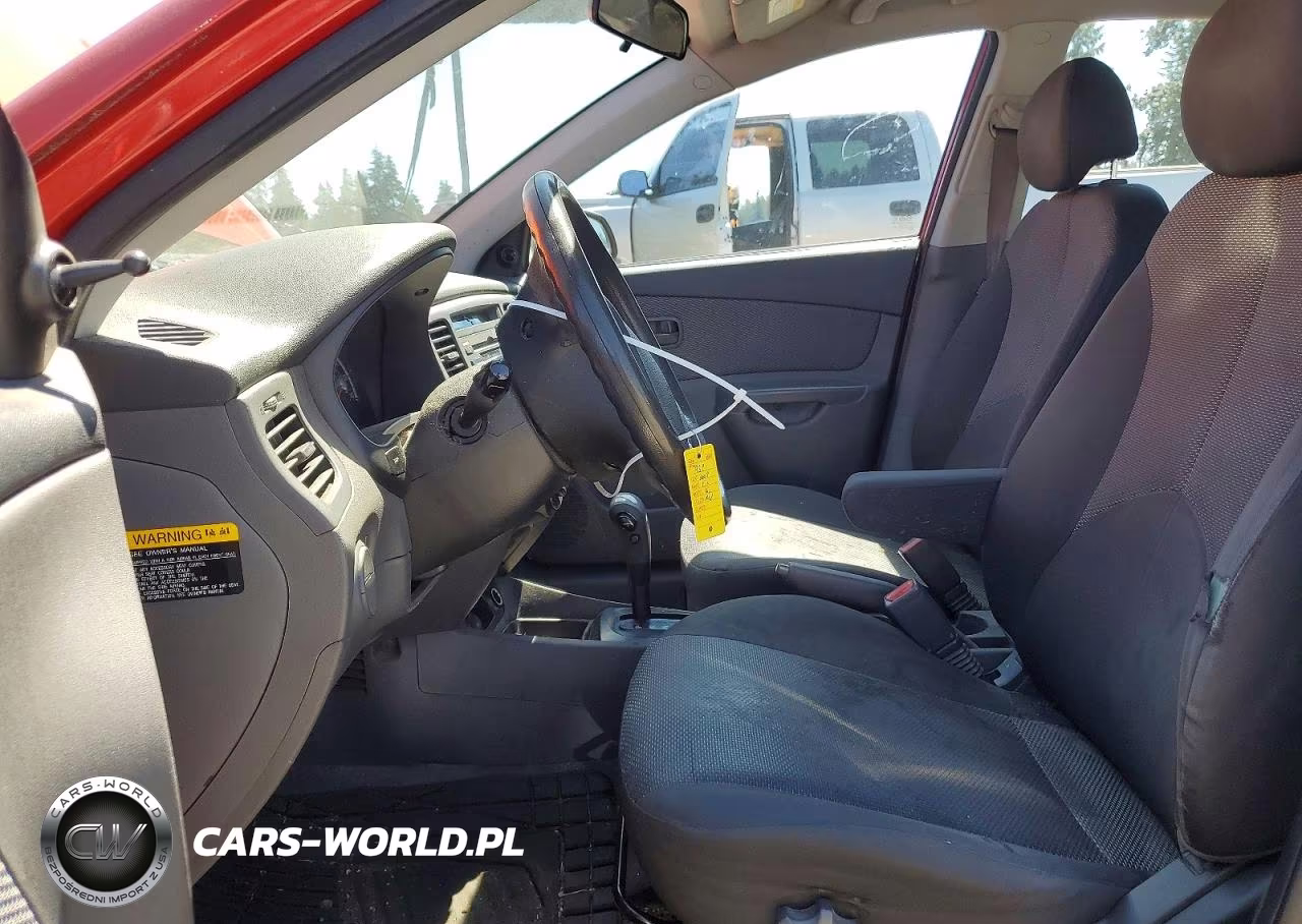 2009 Kia Rio Base VIN:KNADE223896551029 - 7