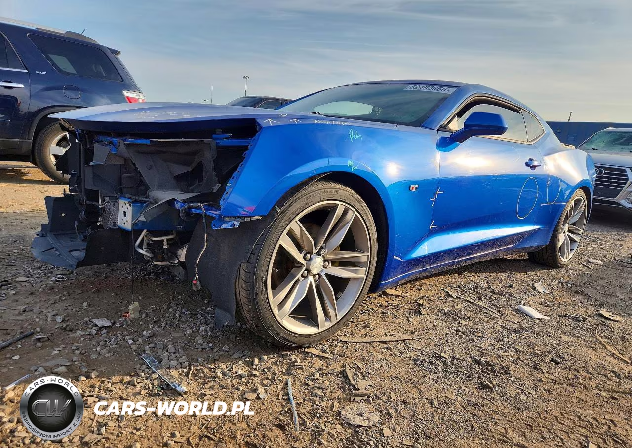 2018 Chevrolet Camaro Lt VIN:1G1FB1RS8J0155890 - 1
