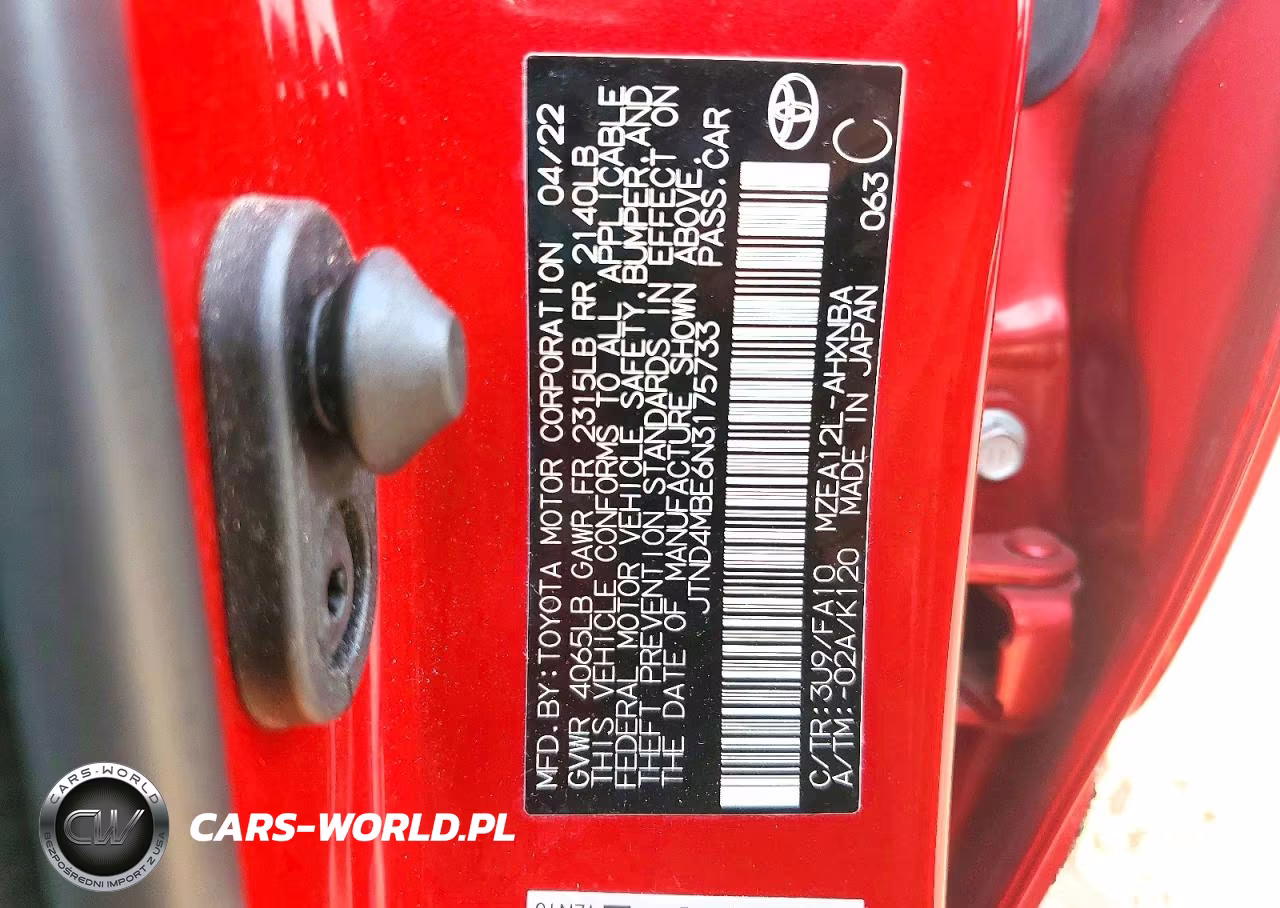 2022 Toyota Corolla Hatchback Se VIN:JTND4MBE6N3175733 - 12