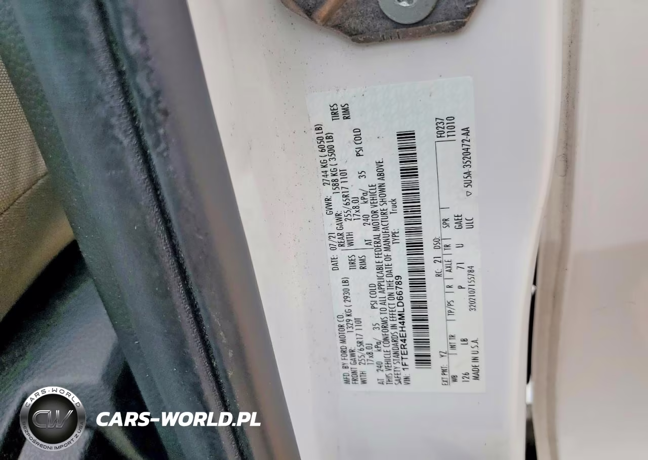 2021 Ford Ranger Xl VIN:1FTER4EH4MLD66789 - 12