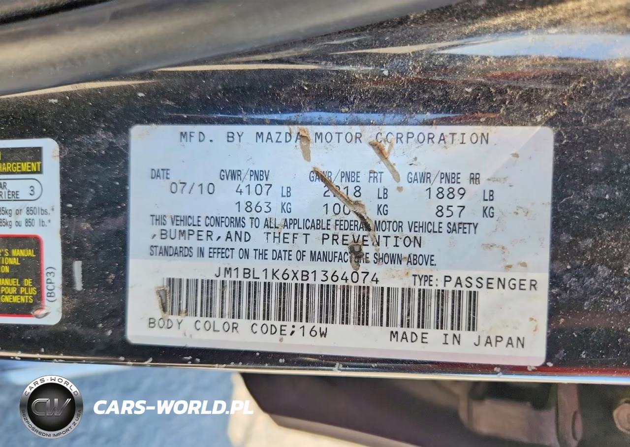 2011 Mazda 3 S VIN:JM1BL1K6XB1364074 - 13