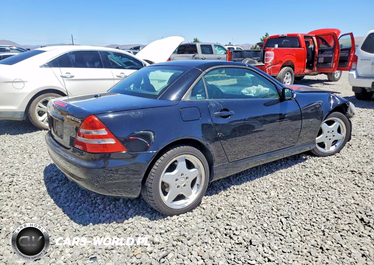 2001 Mercedes-Benz Slk 230 Kompressor VIN:WDBKK49F21F169645 - 3