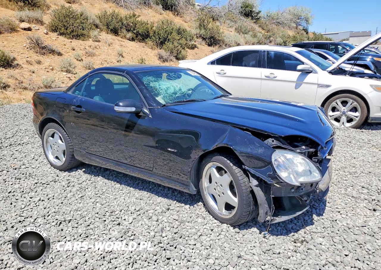 2001 Mercedes-Benz Slk 230 Kompressor VIN:WDBKK49F21F169645 - 4