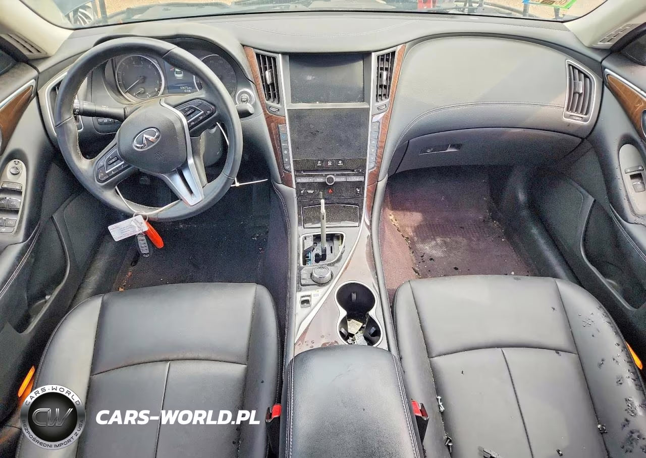 2019 Infiniti Q50 3.0T Luxe VIN:JN1EV7AR8KM553362 - 8