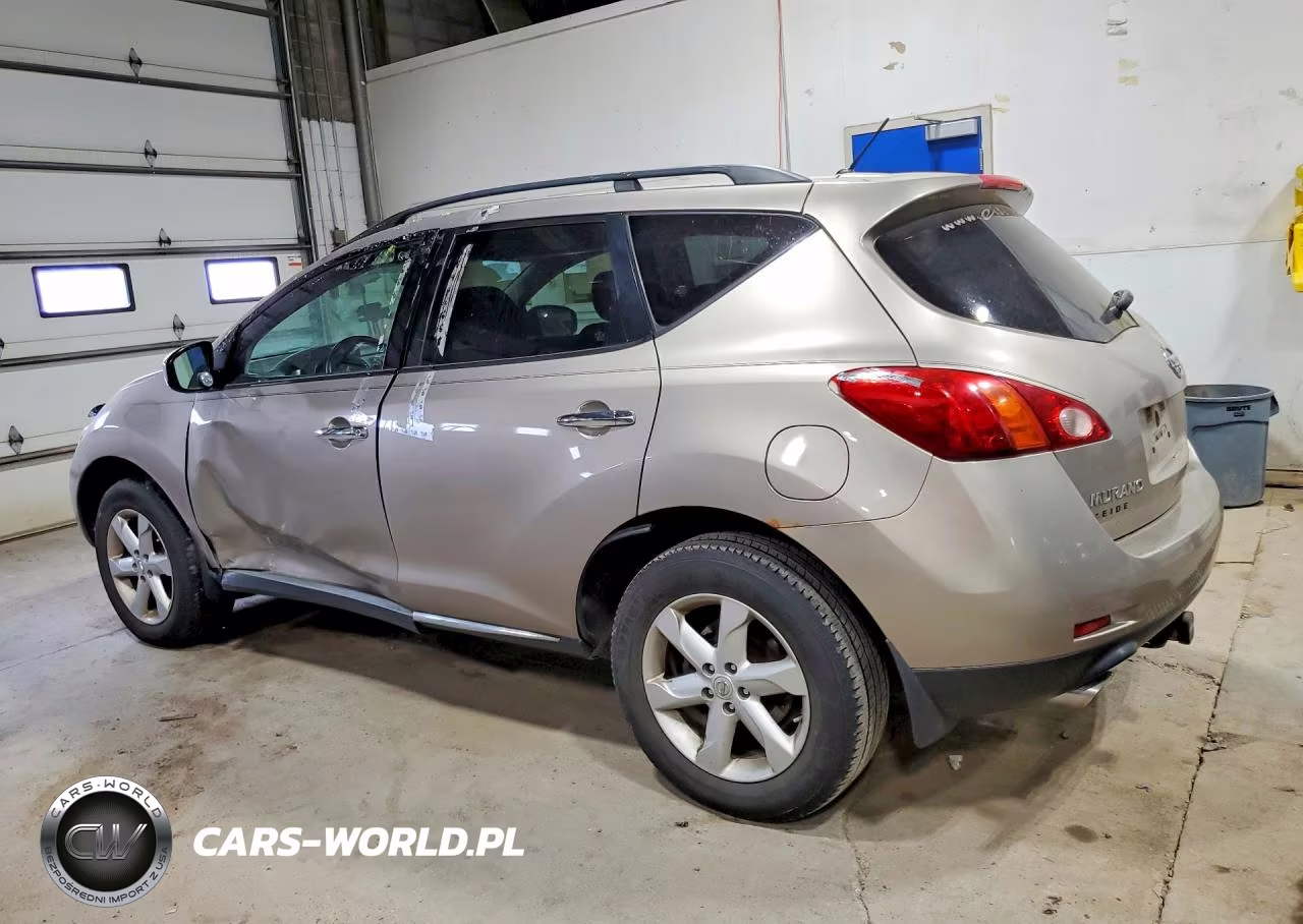 2009 Nissan Murano S VIN:JN8AZ18W49W110072 - 2