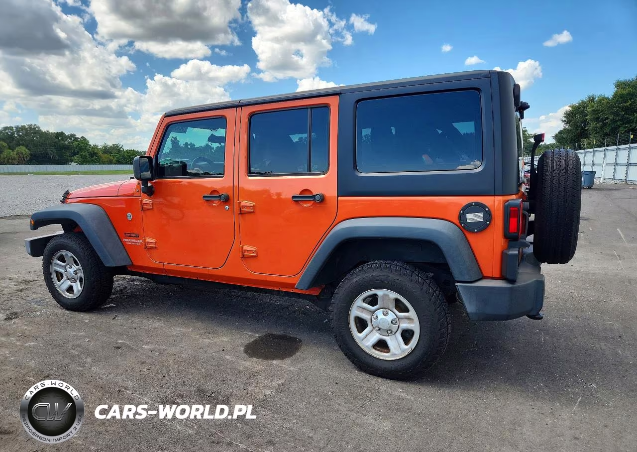2015 Jeep Wrangler Unlimited Sport VIN:1C4BJWDG6FL689615 - 2