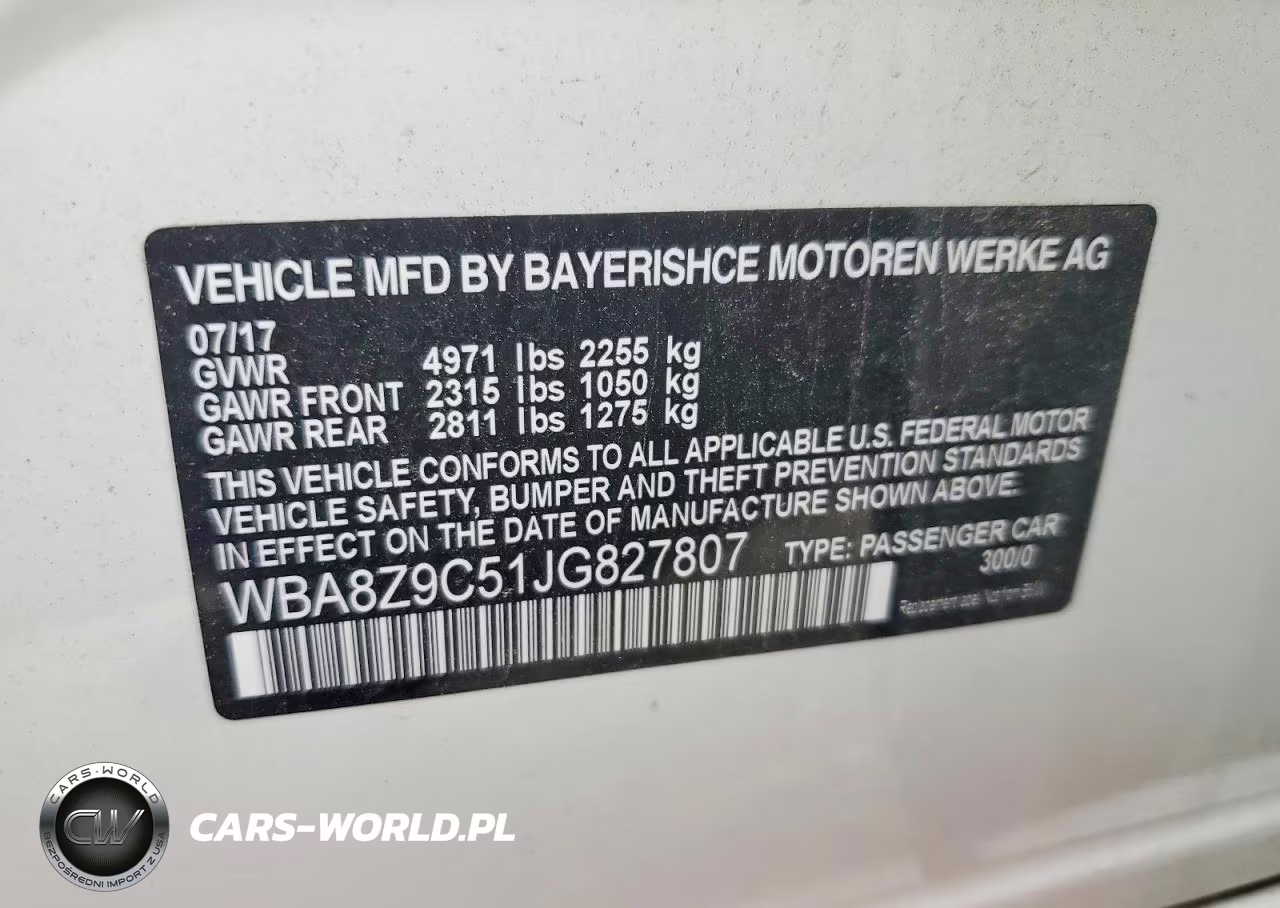 2018 BMW 330 Xigt VIN:WBA8Z9C51JG827807 - 13
