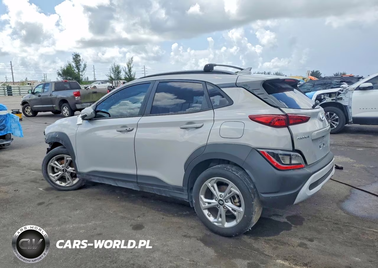 2022 Hyundai Kona Sel VIN:KM8K62AB6NU870429 - 2
