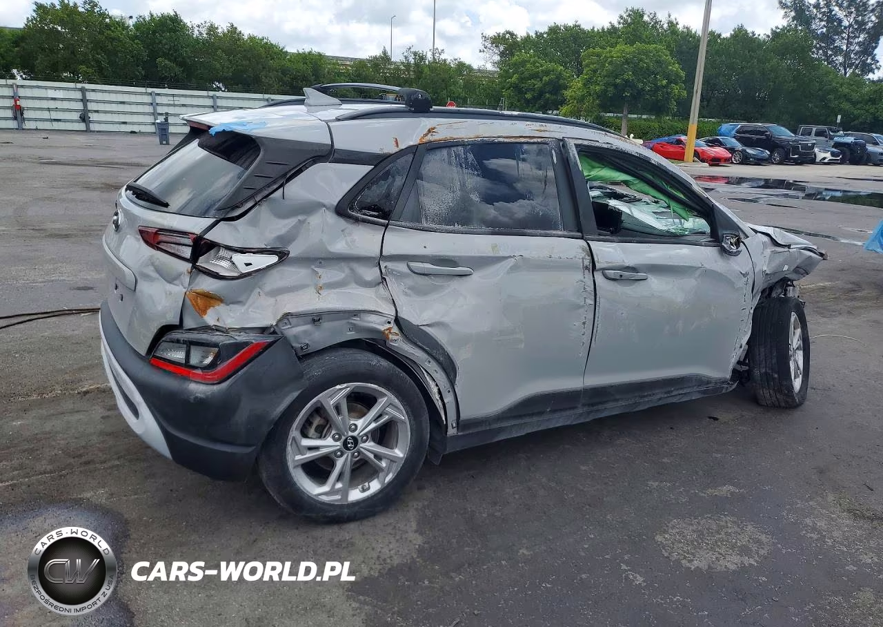 2022 Hyundai Kona Sel VIN:KM8K62AB6NU870429 - 3