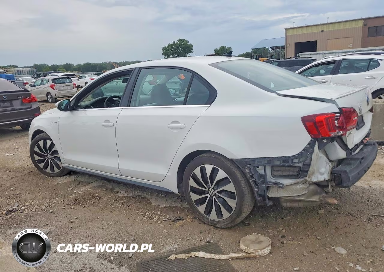 2013 Volkswagen Jetta Hybrid VIN:3VW637AJ5DM229338 - 2
