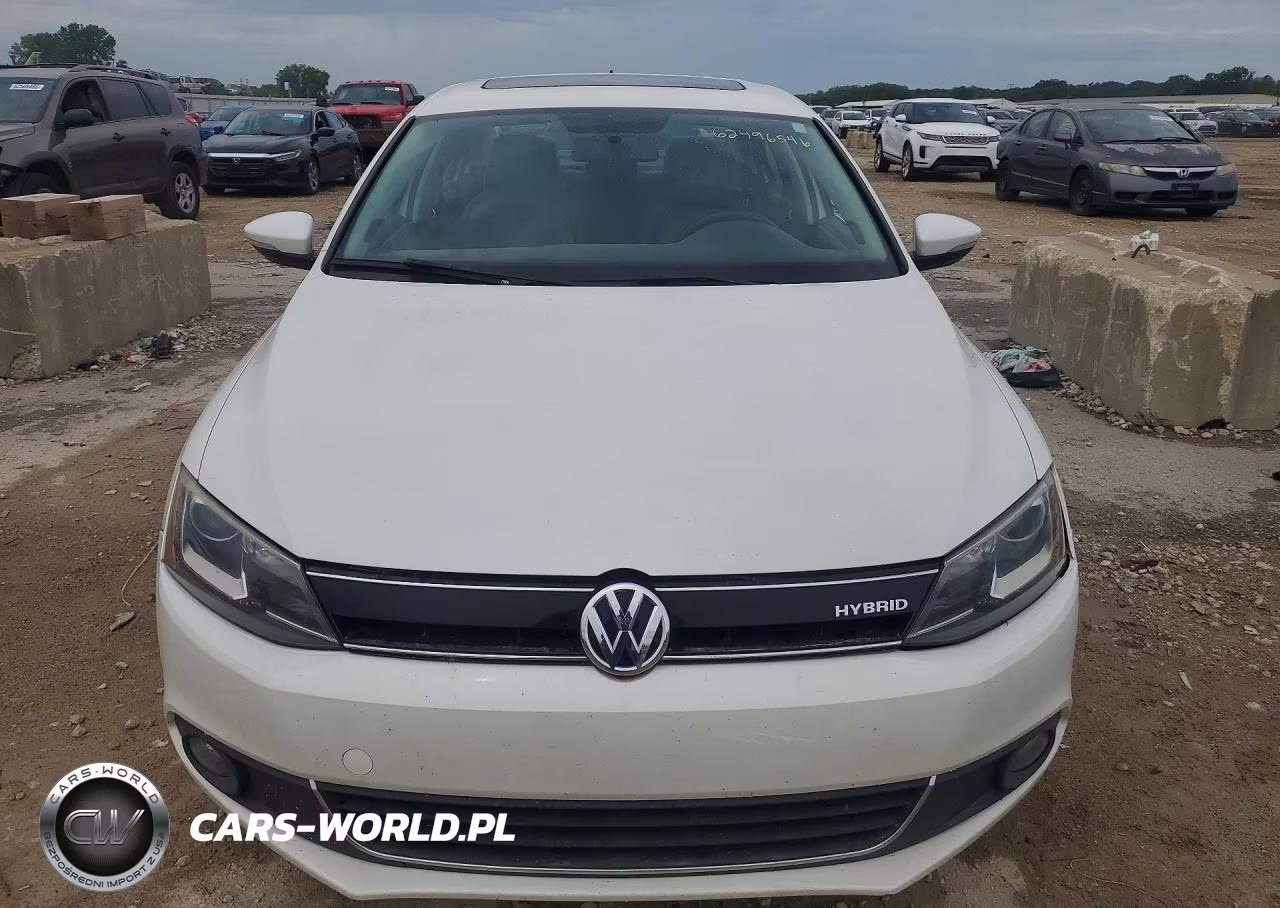 2013 Volkswagen Jetta Hybrid VIN:3VW637AJ5DM229338 - 5