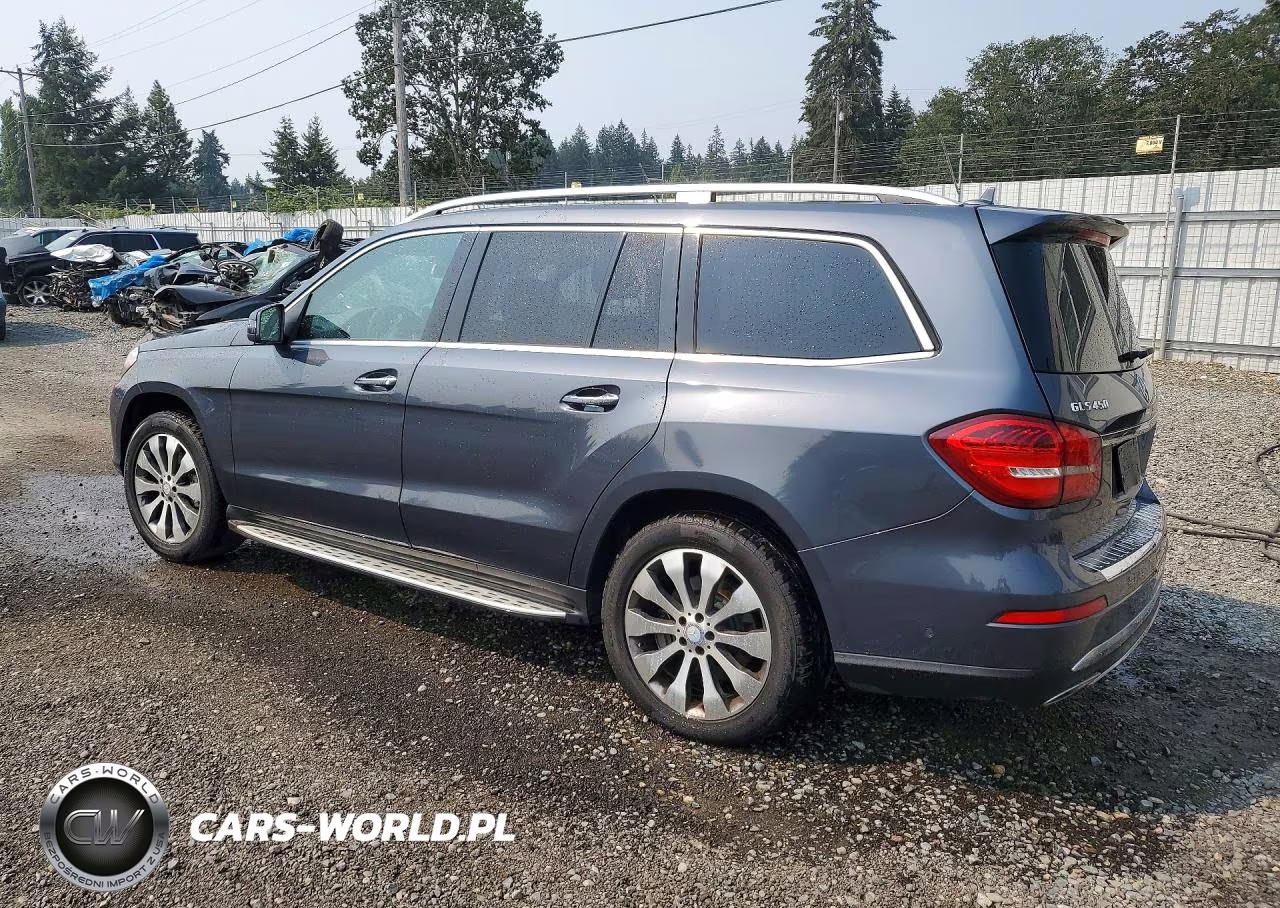 2017 Mercedes-Benz Gls 450 4Matic VIN:4JGDF6EE1HA741881 - 2