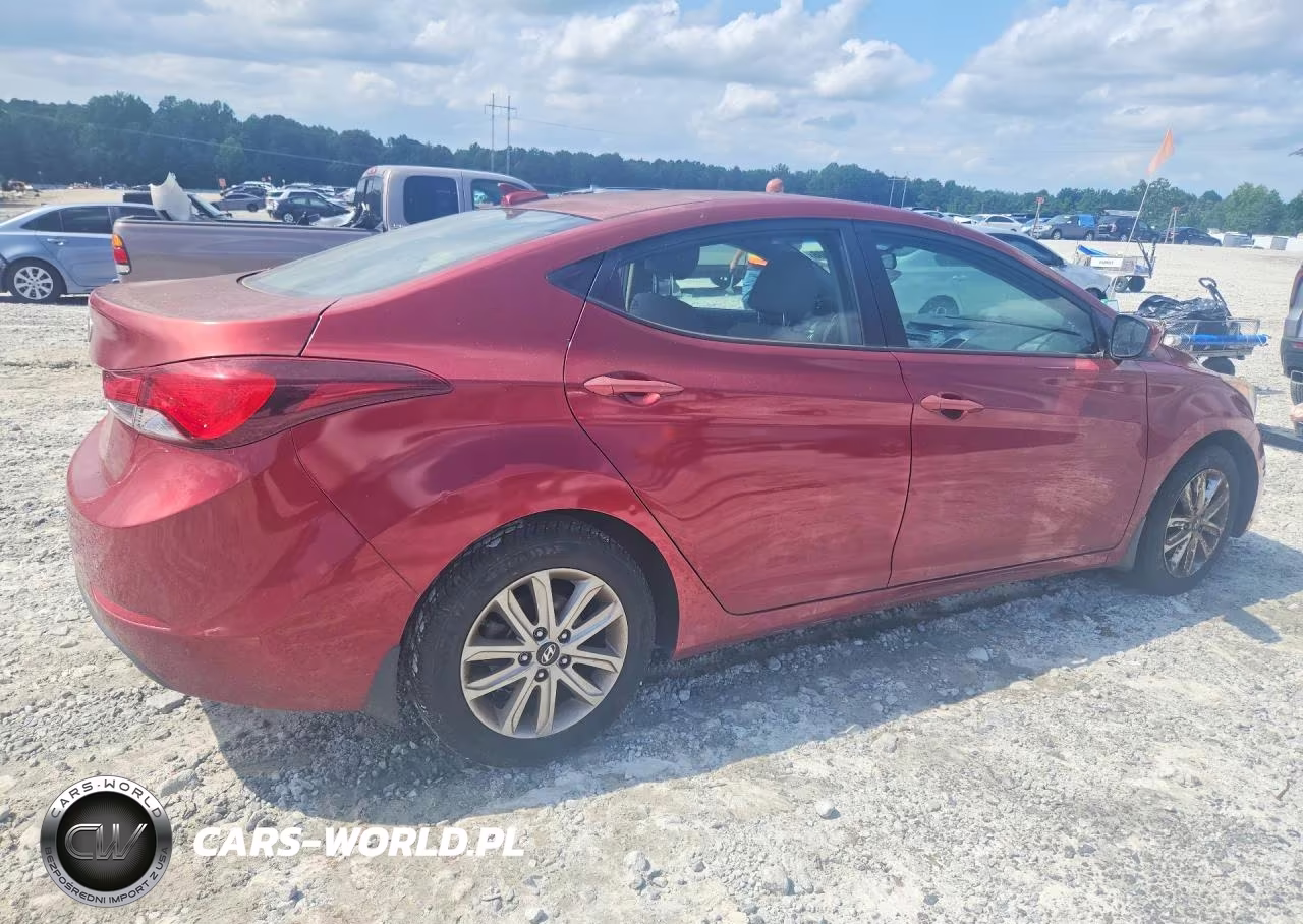 2016 Hyundai Elantra Se VIN:5NPDH4AE8GH785828 - 3