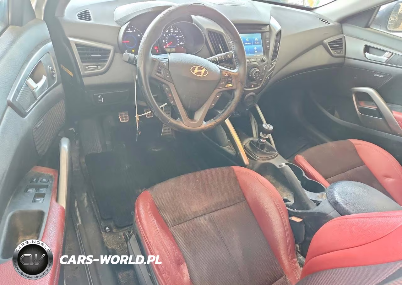 2014 Hyundai Veloster Turbo R-Spec VIN:KMHTC6AE1EU209079 - 8